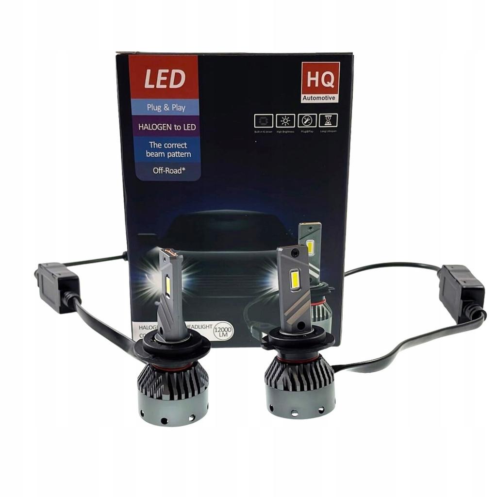 H7 Led Mini S18 Żarówki Hq Automotive E-Vision 12/24V 6000K Canbus Mocne