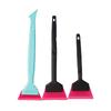 1Pcs Car Corner Windshield Handheld Cleaning Tool Small Window Tint Mirror Squeegee Different Softness Rubber Blade Scraper