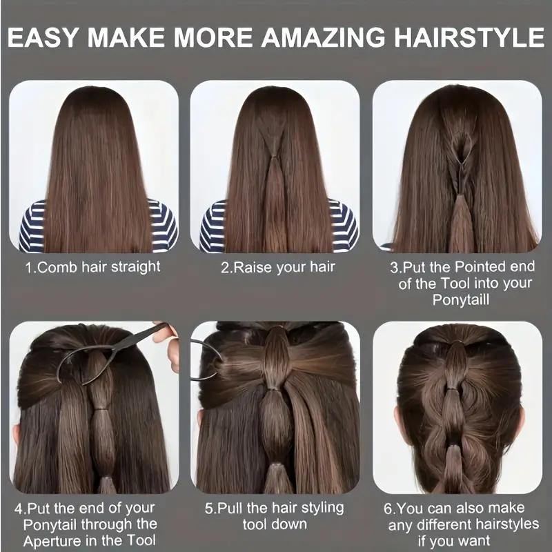 Hair Brush Set Hairdressing Spray Bottle Hair Braiding Loop Rat Tail Comb Teasing Hair Brsuh Edge Control Hair Brush