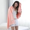 Extra Large Coral Fleece Bath Towel 90x180cm - Versatile Wrap for Bath, Sofa, or Nap.