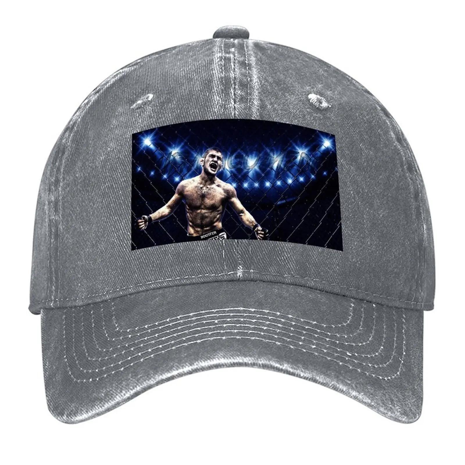 New khabib nurmagomedov Baseball Cap fun hats Anime Icon Hat Baseball Cap Womens Unisexs