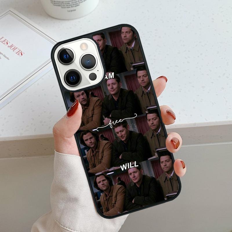 Supernatural Novelty Phone Case For iPhone 17 Air 11 12 13 14 15 16 Pro Max Cover For iPhone 17 Air Max 5 Plus Coque Shell