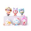 SEGA FAVE SONIC & FRIENDS x Sanrio characters Fluffy Figure Relax BOX