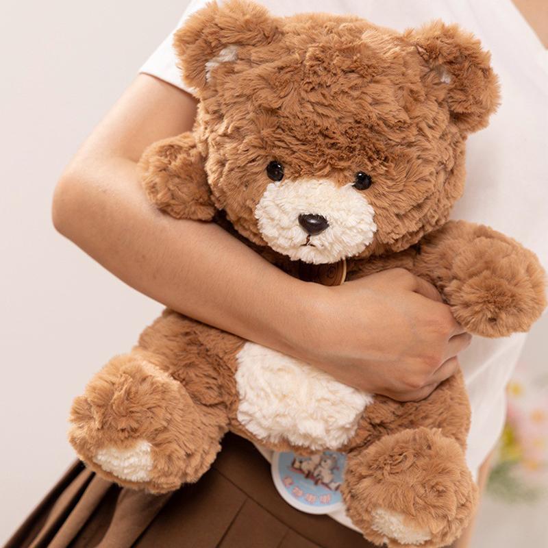 35Cm Cute Fluffy Fox Plush Toy Soft Cartoon Orange Foxes Stuffed Doll Baby Appease Children Birthday Gift