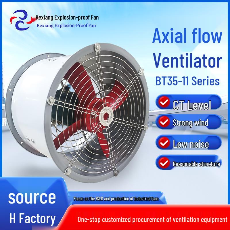 BT35-11 Series CT4 Axial Flow Fan for Residential Ventilation and Heat Dissipation