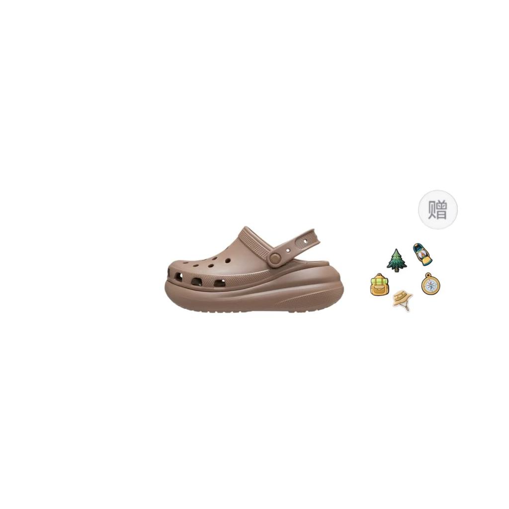 Crocs Crush Clog Clog in EVA 5,2 cm Unisex Latte 207521-2Q9