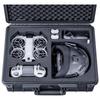 Водонепроникний кейс Lykus Titan N210 для DJI Neo 2 Motion RC Motion та FPV передавача. Вміщує до 8 предметів. Комбінований, окуляри N3/N3, 3, 3, [Тільки кейс]