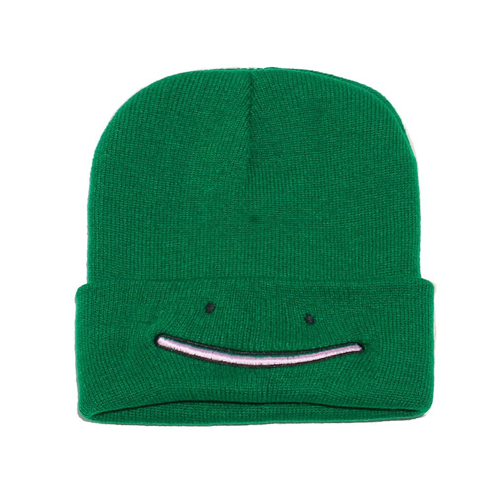 Autumn and Winter New Ditto Pokémon Pokémon Platypus Animation Cartoon Knitted Hat Wool Hat Women