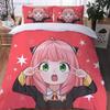 3D Print Anime SPY×FAMILY Anya Forger 3D Duvet Cover Bedding Set Comforter Linen Pillowcases Home Decor Single Double King Queen