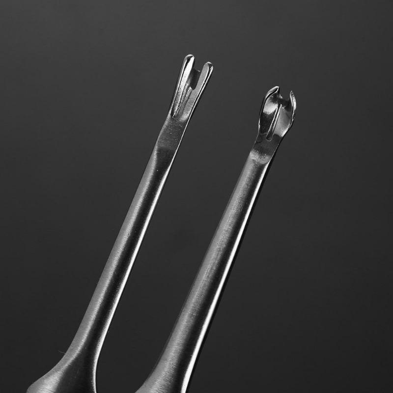 4pcs U+V Shaped Leather Stitching Skiving Handmade Groover Punching Tool Kit Leathercraft Hole Puncher Edge Beveler Tool Kit