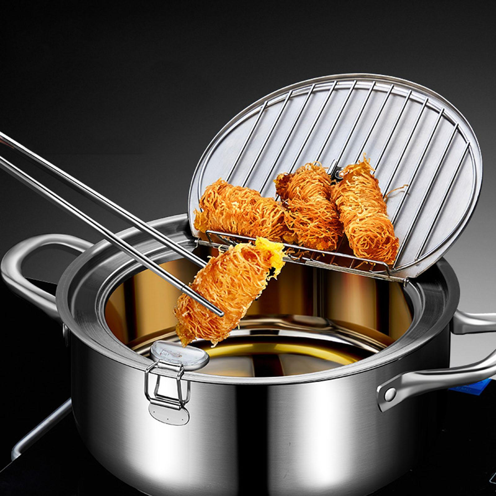 

Фритюрница Подставка для сушки посуды Многофункциональная сковорода для супа с луковыми кольцами Французская S