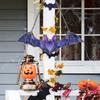 Chain Bat Hanging Ornament Simple And Delicate Halloween Party & Holiday Decorations Halloween Hanging Ornaments Acrylic