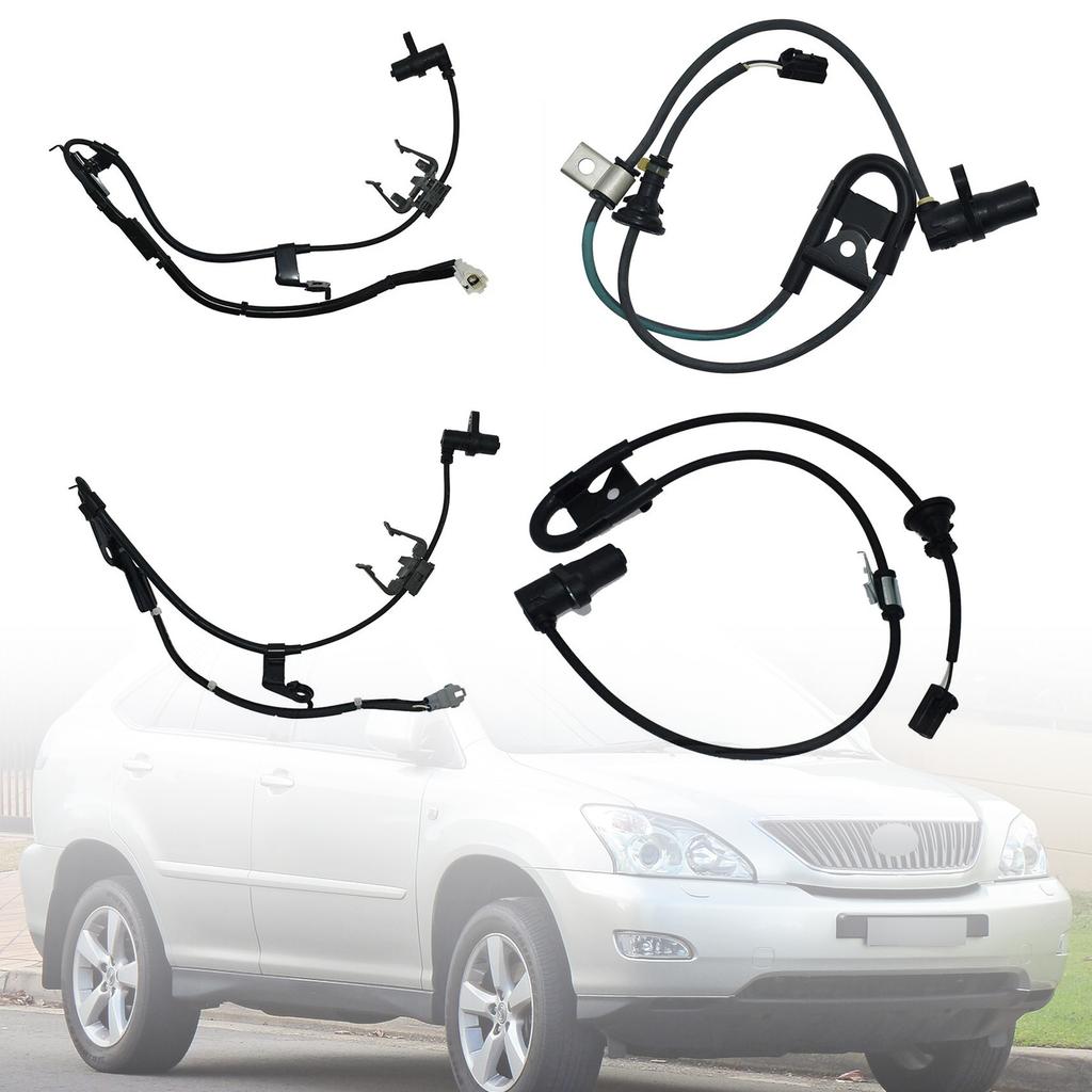 4×ABS Wheel Speed Sensor Front Rear Left Right For Toyota Highlander 2004-2007