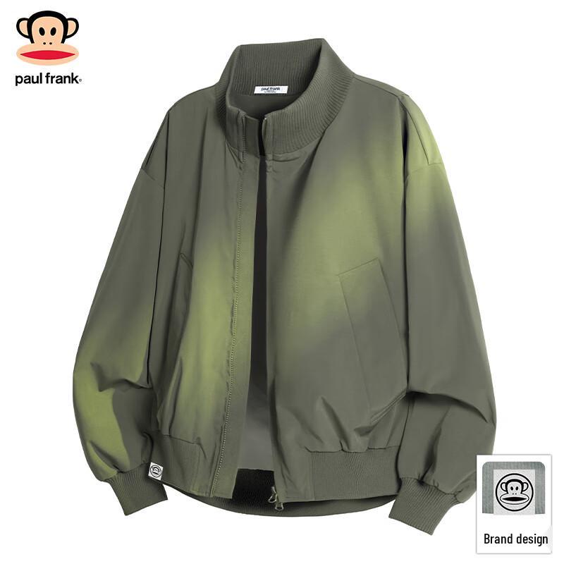 paul frank Men's Stand Collar Bomber Jacket