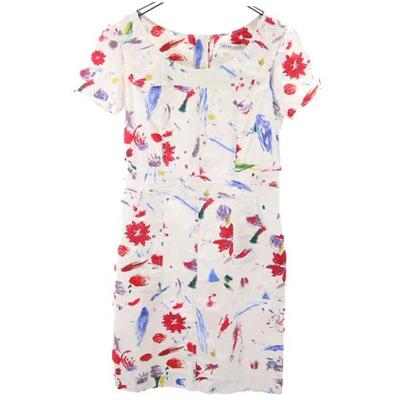 SEE BY CHLOE Overall Handle Short Sleeve One Piece USA2 Back Zip Women Used