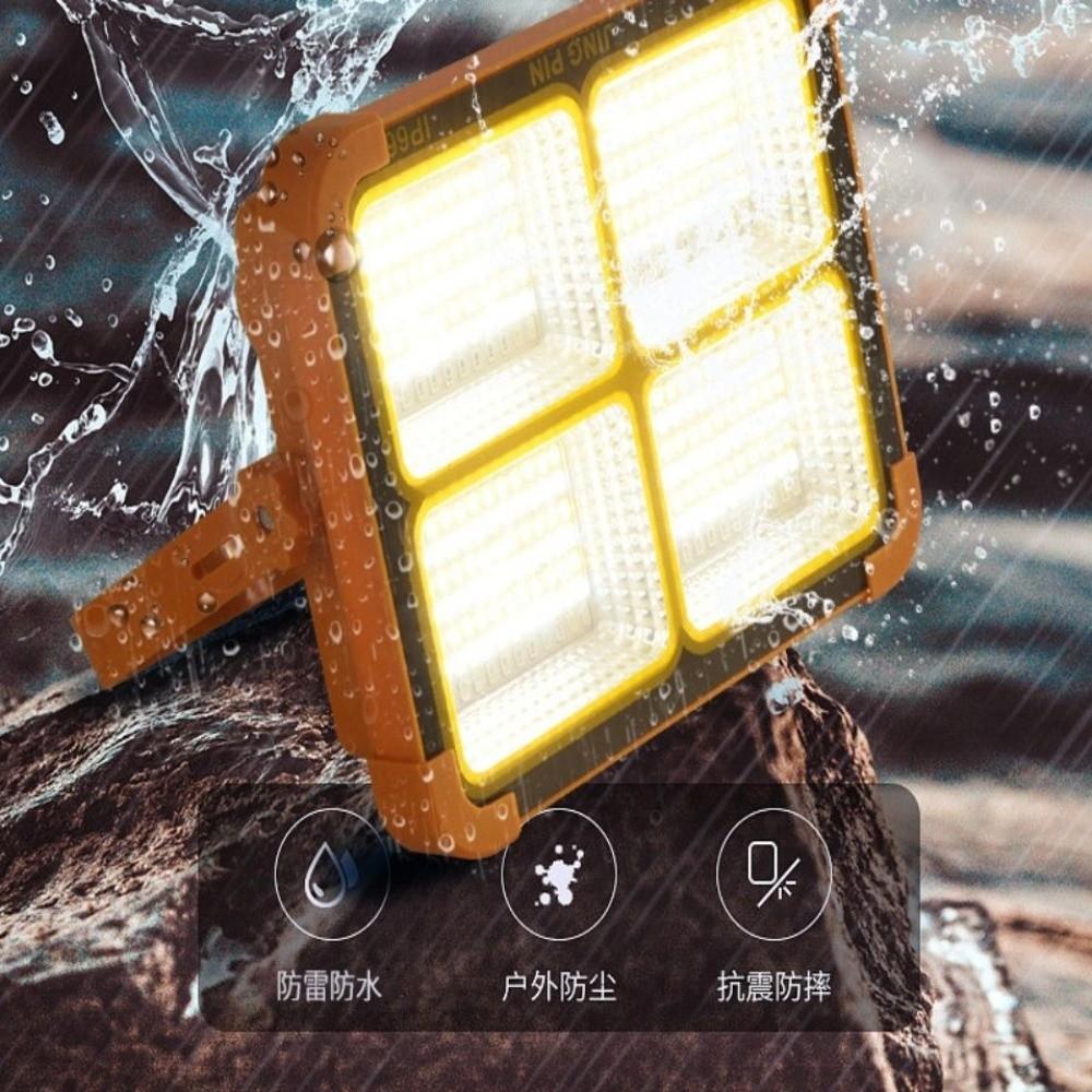 Waterproof Solar Rechargeable Camping Light 20000mAh Portable Lantern  Emergency Lighting
