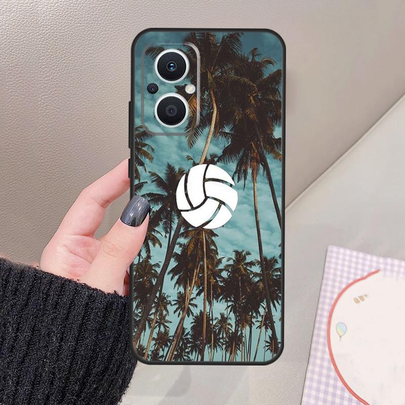 Volleyball Sport Funda For OPPO Reno 12 14 13 11 10 Pro 11F 12F 13F 14F 7 8 Lite OPPO Find X6 X5 X8 X9 Pro Case