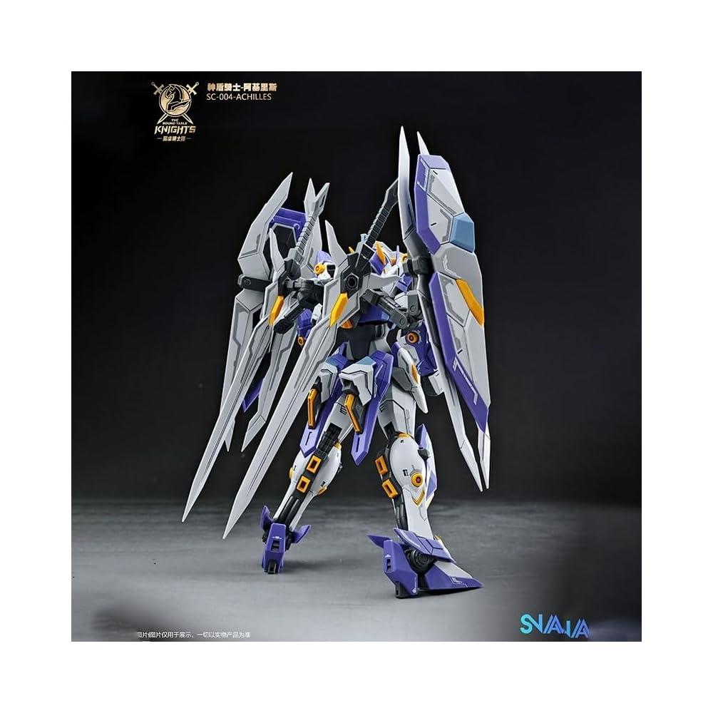 LEBOO SNAA 1/144 Shield Knight SC-004 Assembly Kit Pre-colored Plastic Model