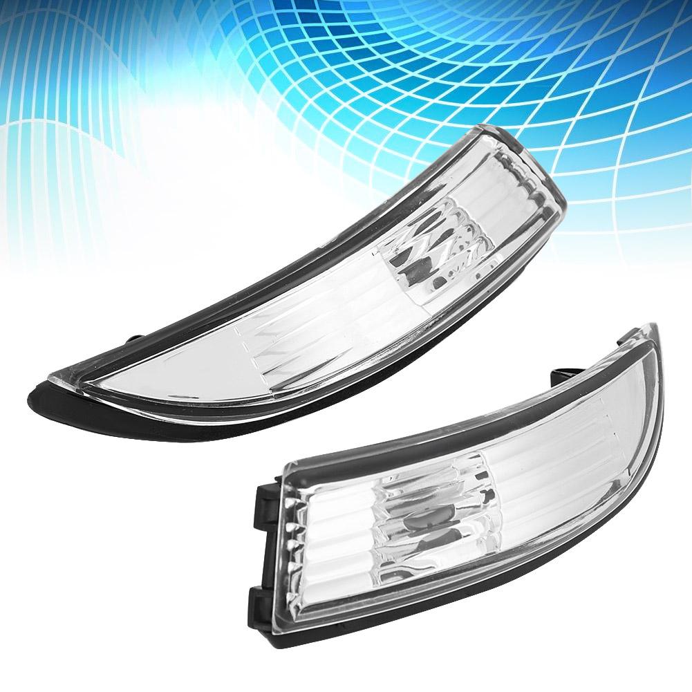 Pair of Car Rearview Mirror Indicator Turn Signal Light Lamp Fits for Ford Fiesta 09 15