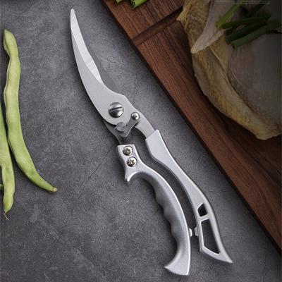 Stainless Steel Kitchen Clippers Seafood Chicken Poultry Shears Cutter Powerful Chicken Bone Scissors