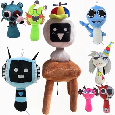 Sprunki Plush Toys Sprunki Plushie Sprunki Soft Game Cartoon Pillow Kids Birthday Gifts Stuffed Dolls Christmas Gift