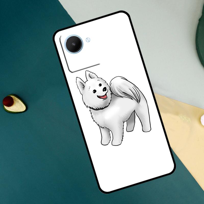 Cartoon Samoyed Dog For Realme 15 14 10 11 12 13 Pro Plus C65 C67 C71 C63 C61 C55 C51 C53 C75 GT6 GT7 Pro Case