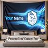 Custom Name Text Tapestry Sheffield Wednesday FC Personalized Polyester Wall Tapestry For Bedroom And Room