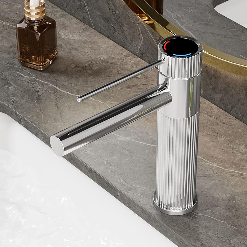 Stainless Steel Basin Faucet Gold/Black Bathroom Faucets Crane Tall Sink Faucet Hot Cold Water Sink Mixer Bathroom Faucet