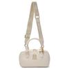 New MLB Logo Shoulder Crossbody Bag Handbag Women's White 7ACRMD55N