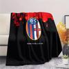 AS Bologna Calcio  Print Flannel Blanket, High Quality Comfortable for All Seasons, Home Decor, Warmth and Comfort