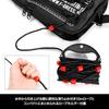 DRESS Folding Floating Scaly, Black, Medium, Stealth Black EVA, Multi-functional Fishing Tackle Bag, Tackle Case, Stringer, Bucket