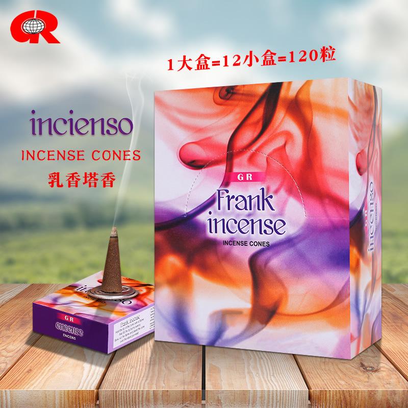 

Ароматерапия 16 видов серии башенных благовоний, ароматерапевтические благовония сандал лаванда ароматные свежие Frankincense (large box)