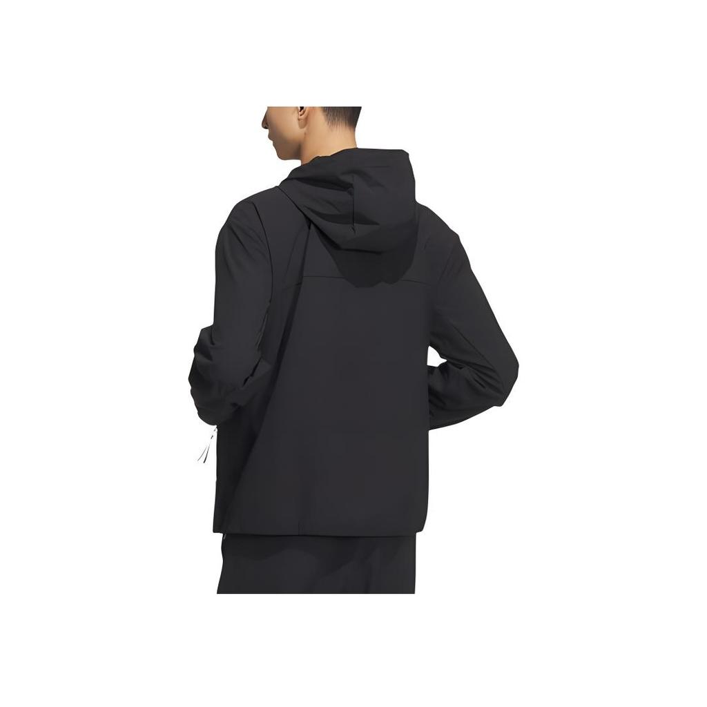 adidas Lässige Vielseitige Sportjacke Herren Jacke Schwarz JL5912