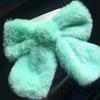 Plush Large Bow Hair Clip With Velvet Hair On The Back Of The Head Cute And Versatile Suitable For Daily Wear