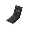 Daks Black Check Leather Wallet Dbwa2f093