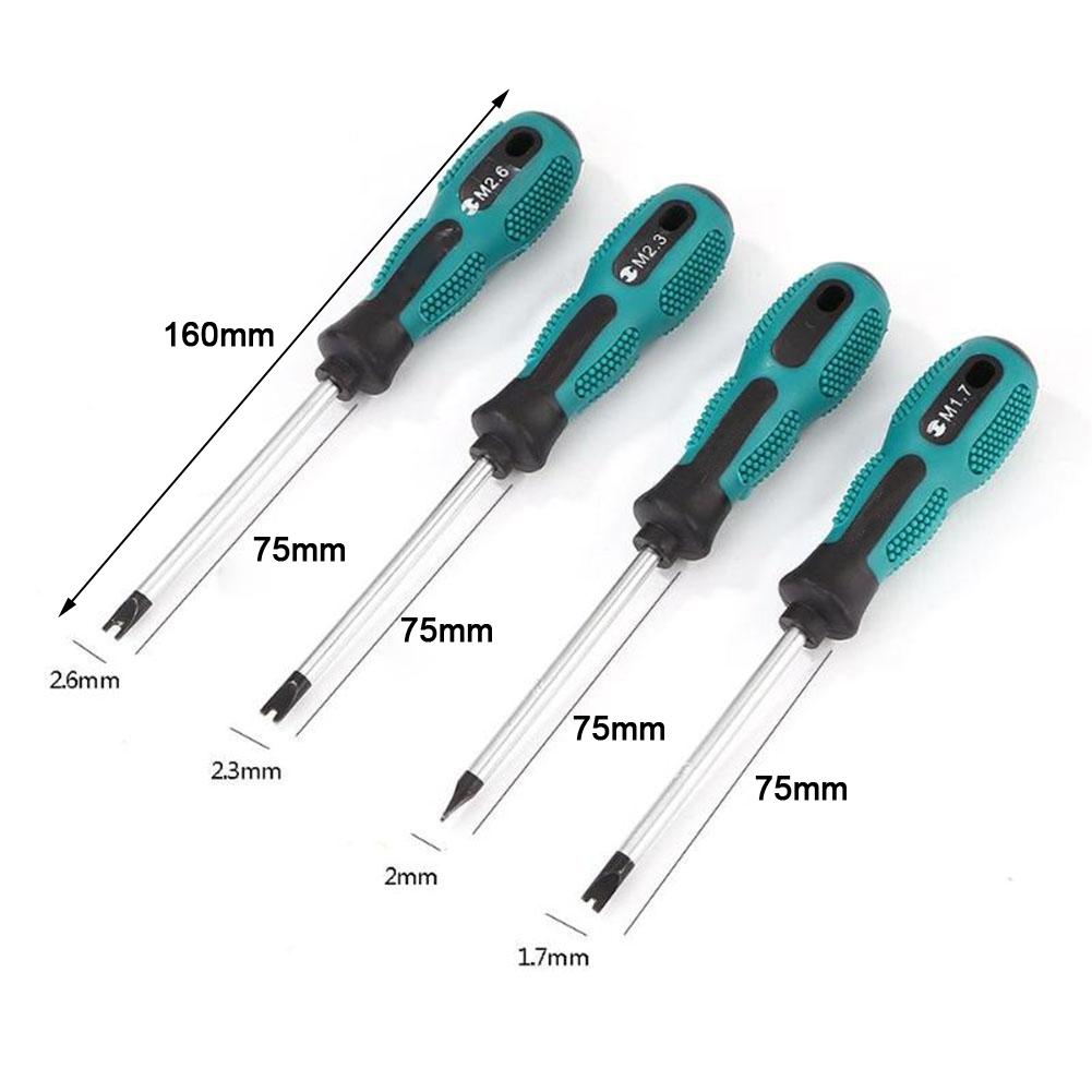 Home Screwdriver Repair Tool Ergonomic Workshop Equipment 4Pcs Magnetic