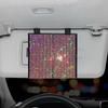 Foldable Sun Visor Cosmetic Mirror Ultra-thin Car Makeup Mirror  Decorative