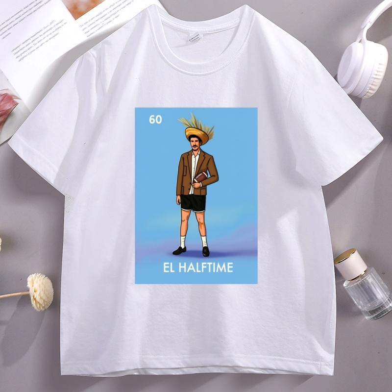 

Benito Bowl T Shirt Puerto Rico Tee Football Fan Gift Unisex Women Casual Cotton Short Sleeve Round Neck T-shirt Unisex Clothes 4XL