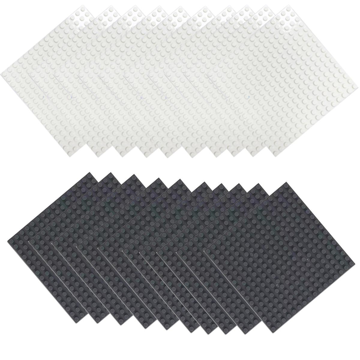 

Non-Toxic 16X16 Block Base Plate20Pcs Compatible With Mainstream Brands Play Children S Creativity Toy Base Accessories 20pcs16x16