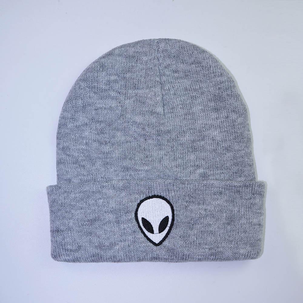 Winter Hip-hop Beanies Hat for Men Big Eye Embroided Street Wear Punk Hat Knitted Bonnet Cap Fashionable Skulles Beanie Hat Male