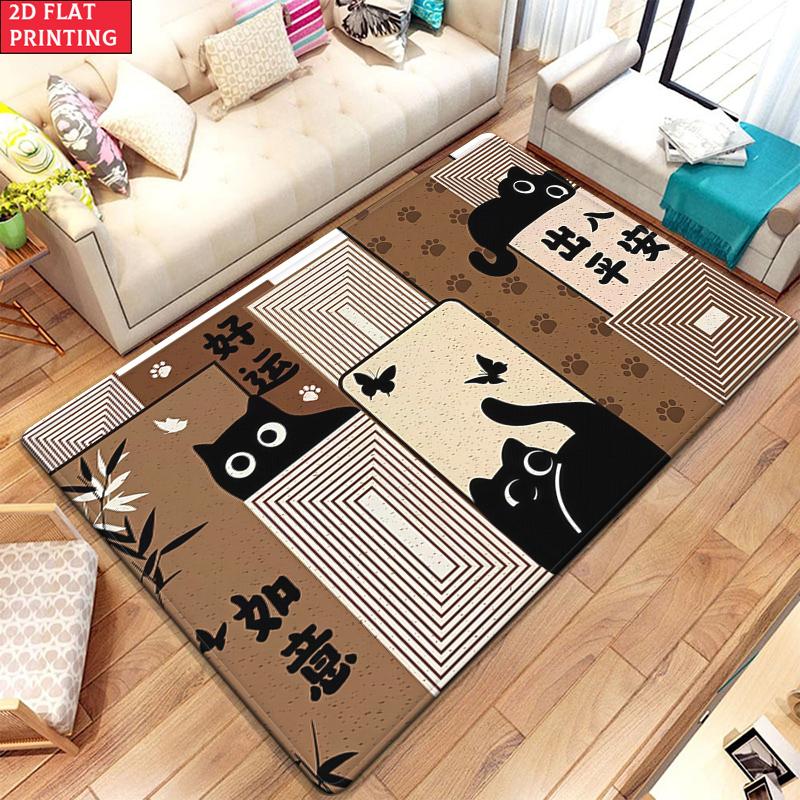 

Kawaii Cartoon Bear Large Room Carpet Non Slip Cartoon Kids Bedroom Living Room Floor Mat Home Decor Children s Play Carpet 40x60cm(15x23 in)