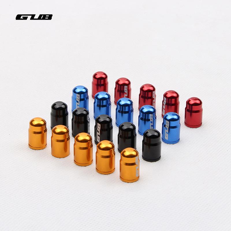 GUB Presta Valve Cap CNC Aluminum Alloy Dust Cover for Road & Mountain Bikes
