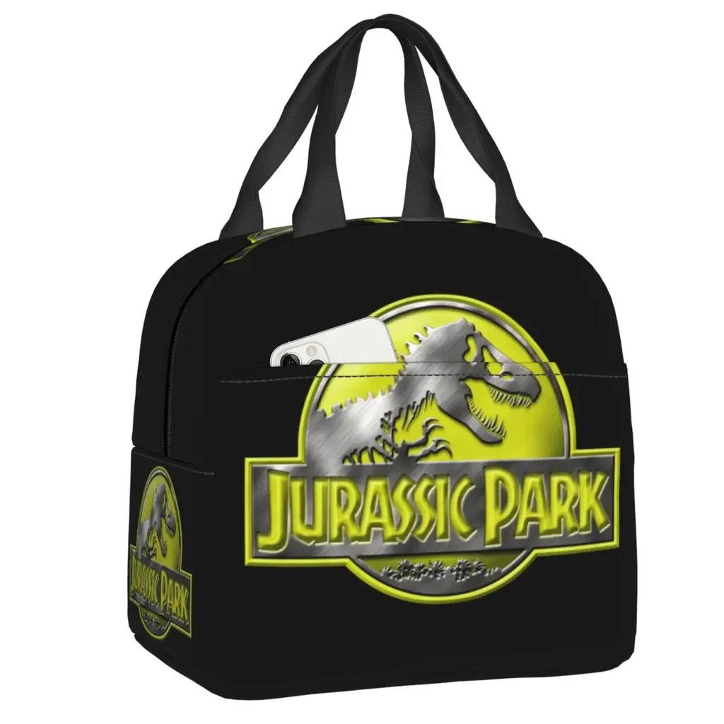 Jurassic World Dominion Brotdosen für Frauen Jurassic Park Kühltasche Thermische Lebensmittelisolierte Lunchtasche Schulkinder Schüler