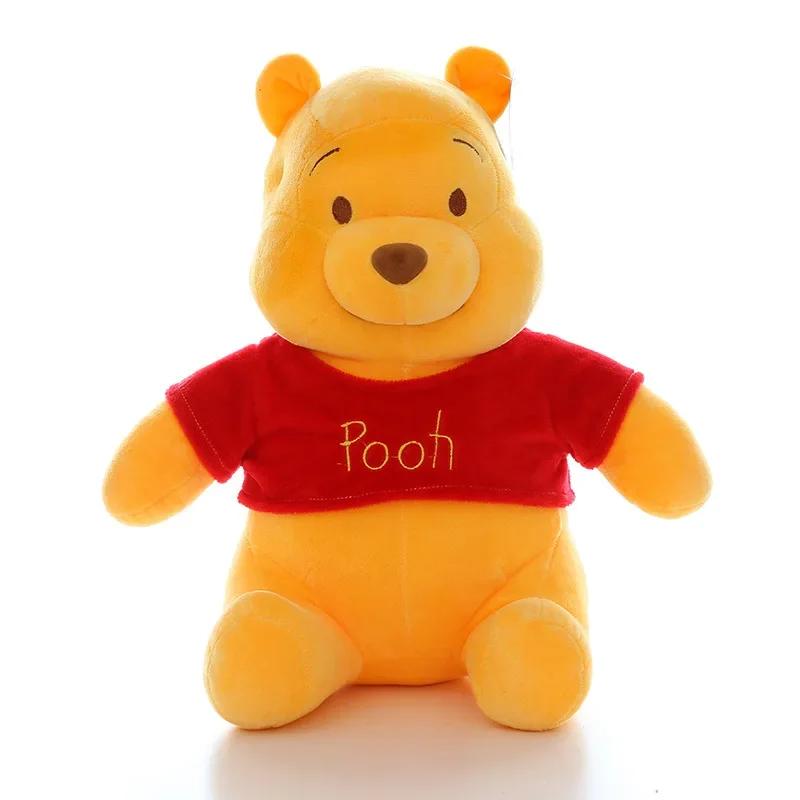 25-45Cm Winnie The Pooh Plush Toys Soft Stuffed Kawaii Anime Elf Doll Cartoon Pooh Bear Plush Doll Birthday Gift For Boys