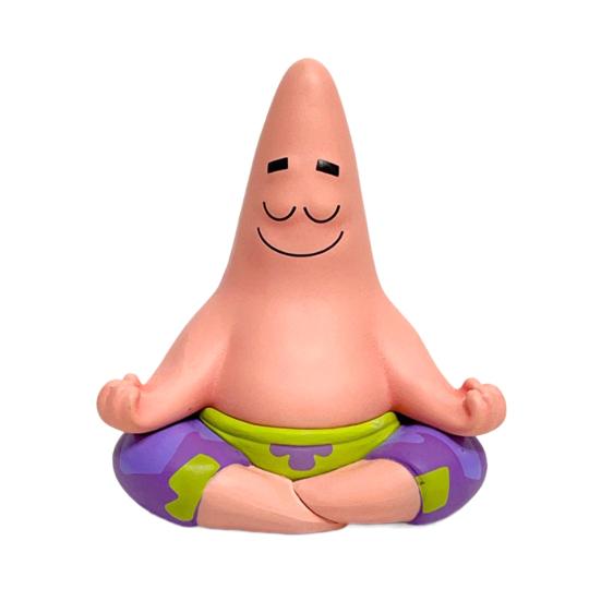 

Car Ornaments Funny Star Style Yoga Meditation Figure Cartoon Stress Relief Gift Cute Healing Desktop Decompression Toy for Car Home Office Decor A