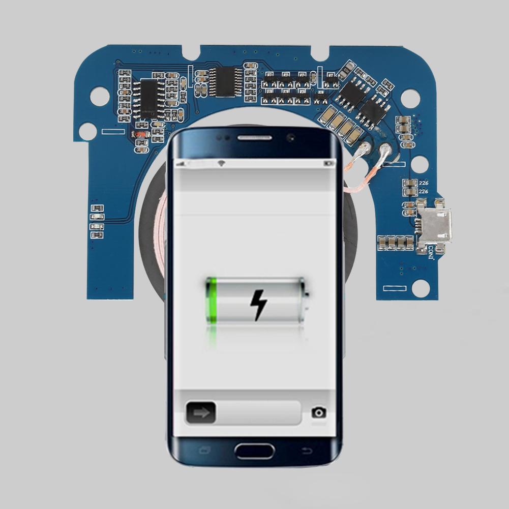 Qi Wireless Charging Standard PCB-Platine 5W 5V 1A Hauptplatine Wireless-Lademodul