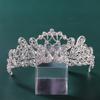 Strass Kristall Krone Tiaras Braut Haarschmuck Hochzeit Haarschmuck Frauen Braut Prinzessin Krone Königin Party Stirnband