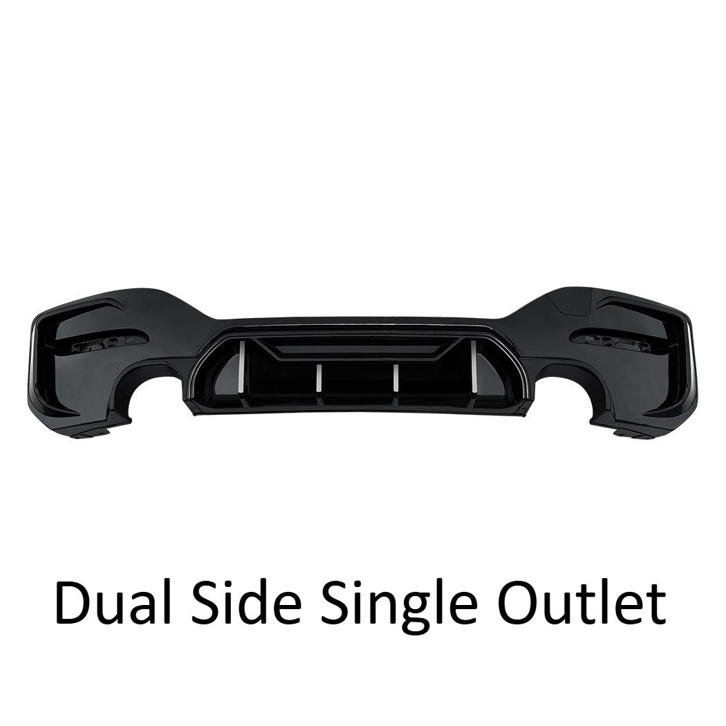 Rear Bumper Lip Diffuser For BMW