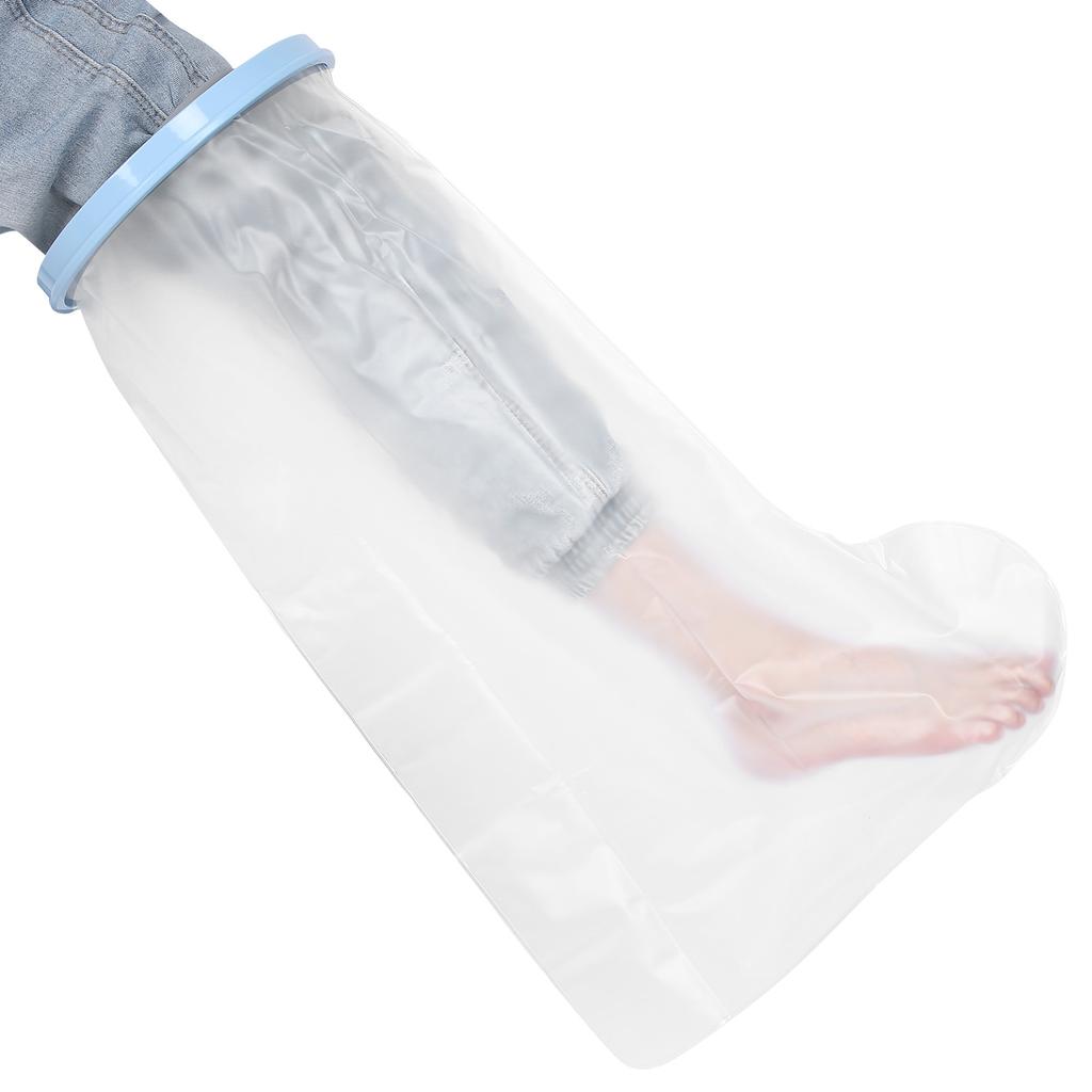 71 x 25.5cm Erwachsene Fuß Bein Gipsüberzüge Wasserdicht Elastisch Dusch Gips Schutz für Fuß Bein Wunden
