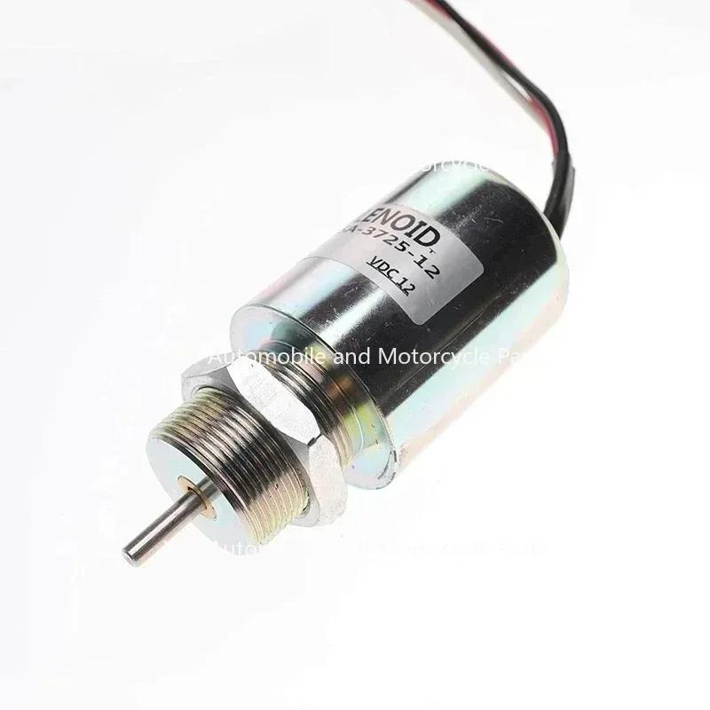 

SA-3725-12 30A87-00040 Соленоїд відключення подачі палива для двигуна Mitsubishi L2E L3E S3L S4L Volvo EC15 Toro 223D Mahindra 12VDC CHINA